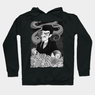 Classic Gomez Addams- Black and White Hoodie